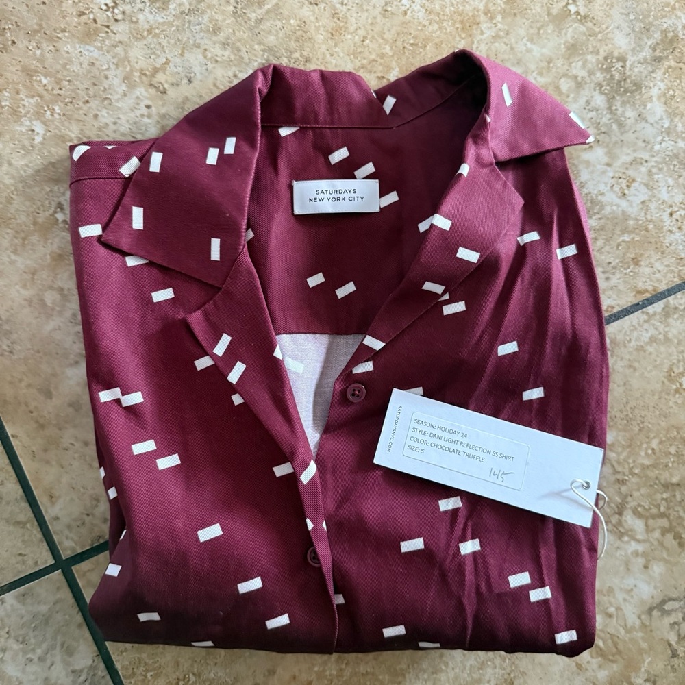 Saturdays New York City Womens Dani Light Reflection Shirt